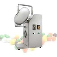 Almonds Chocolate Coating Machine Peanut Vertical Hot and Cold Air Sugar Coating Pan Machine