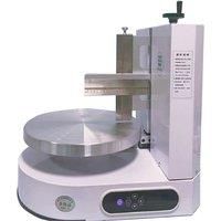 110V Birthday Cake Spreading Machine Cake Butter Cream Spreading Filling Coating Machine Round Cake Smoothing Machine Spreader
