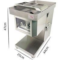 Desktop Meat Slicer Hot Selling Automatic Fresh Meat Cutting Machine For Slicing Shredding And Diced Meat