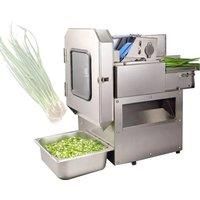 110V 220V Automatic Vegetable Cutter Slicer Commercial Chopped Green Onion Chopped For Leek Pickled Cabbage Shredded Pepper