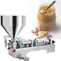 Paste Filling Machine 110V 220V Pneumatic Automatic Filling Machine For Face Cream Tomato Sauce Peanut Sauce Chili Sauce