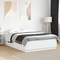 Berkfield Home Bed Frame without Mattress White 150x200 cm King Size