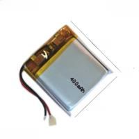 3.7V polymer lithium battery 400mAh For Temperature and humidity meter LED lamp beauty meter smart wear 702525