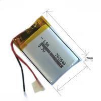 3.7V Li polymer 702540 802540 902540 102540 rechargeable battery For Bluetooth speaker LED lamp blood pressure instrument