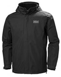 Helly Hansen Men's Dubliner Rain Jacket,Black, L