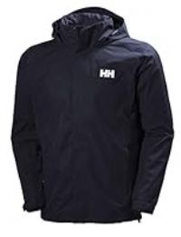 Helly Hansen Men's Dubliner Rain Jacket,Navy, X-Large