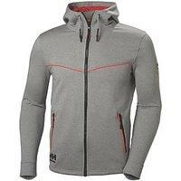 Helly Hansen Workwear Mens Chelsea Evo Zip Hoodie, Grey Melange, XL