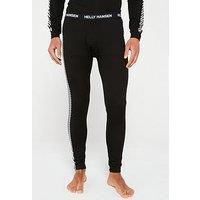 Helly Hansen Men's Base Layer Pants, Black, Large