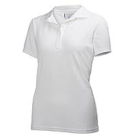 Helly Hansen Women Crew Tech Polo Shirt - White, Large