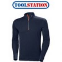 Helly Hansen Lifa Merino Half Zip Mid-Layer Small Navy