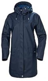 Helly Hansen Womens Moss Rain Coat, XL, Navy