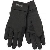Helly Hansen Unisex HH Fleece Touch Glove Liner, Black, XS