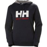 Helly Hansen Women's HH Logo Cotton French Terry Hoodie White XL - Nimbus Clou White - Female