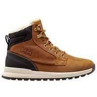Helly Hansen Men's Kelvin Lx Waterproof Leather Boots Brown 7.5 - New Wheat Brown - Male