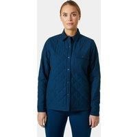 Helly Hansen Womens Isfjord Insulated Shacket Blue XS
