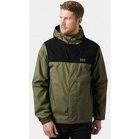 Helly Hansen Mens Vancouver Rain Jacket, Green, M