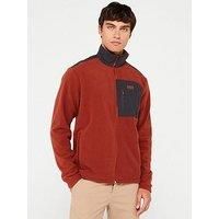Helly Hansen Mens Daybreaker Block Baselayer Jacket, 301 IRON OXIDE, M EU