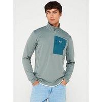 Helly Hansen Mens Versalite 1/2 Zip Fleece - Green