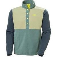 Helly Hansen Mens Daybreaker Snap Pullover Fleece - Green