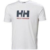 Helly Hansen Men/'s HH Logo T-Shirt, White 2.0, L