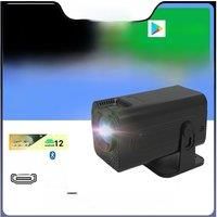 Polaring P50 Android Projector Amlogic 950S 5G Wifi BT 350Ansi Cinema Home Keystone HDMI Proyector