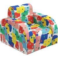 2-In-1 Kids' Armchair And Sofa Bed - 4 Colours
