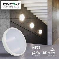 Ener-J 24W LED Bulkhead Standard Model IP65 4000K