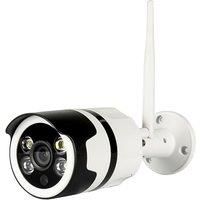 Ener-J Smart WiFi IP Camera, Outdoor or Indoor, 82ft Night Vision, 1.3MP, White