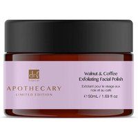 Dr. Botanicals Walnut & Coffee Exfoliating Facial Polish 50ml in White