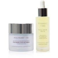 Hyaluronic Acid Day Cream + Vitamin C Serum