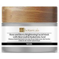 Dr. Botanicals Rose & Berry Brightening Facial Mask 50ml in White