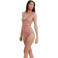 Simi Recycled Shaping V Neck Swimsuit