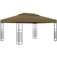 Gazebo 3x4 m Taupe 180 g/m