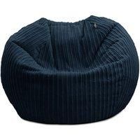 rucomfy Beanbags Rucomfy Kids Slouchbag Bean Bag - Jumbo Cord - Navy Blue, Blue