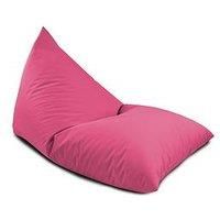 rucomfy Beanbags Kids Outdoor Humbug Bean Bag Chair, Childrens Garden Lounger. Seating Furniture for Home and Patio, Arrives Filled. Machine Washable Water Resistant - 78 x 119 x 70cm (Cerise Pink)