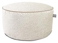 Rucomfy Fabric Snug Drum Pouffe Beanbag - Oat