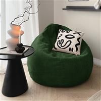 Rucomfy Waffle Slouchbag Beanbag - Dark Green