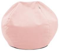 rucomfy Kids Mini Slouch Velvet Bean Bag - Pink