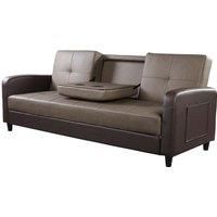 Luxury Modern Fabric Sofa Bed - Ash Grey, Black Or Brown