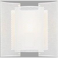 Northern Butterfly perforated wall light, white