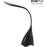 Ener-J LED Desk Lamp with Bluetooth Speaker - White