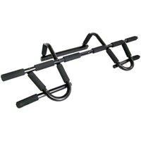 ENERJ Door Pull Up Bar No Screws, Portable Durable Doorway Pull Up Bar Chin Up Bar, Heavy Duty Doorway Upper Body Fitness Workout Bar for Home Gym, Muscle Training