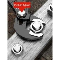 8/10/12-inch Multi-function Water Pump Pliers Adjustable Water Pipe Pliers Quick Release Pliers Universal Wrench Household Tools