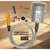 Electric Suspension Grinder Jade Stone Carver Electric Grinding Machine Metal Polishing Tools for Wood Root Carving Jadeite