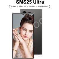 2025 Tablet Case For SMS25 Ultra Smartphone 5G 7800mAh Snapdragon 7.3 HD GPS 16GB+1TB 4K Dual SIM Tablets Kids Tab PC Android