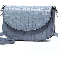 Raffaella Cross Body Phone Bag In Blue