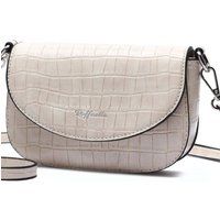 Raffaella Women's Cross Body Phone Bag in Cream