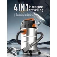 25L/30L/40L Industrial Vacuum Cleaner 220V Electric Vacuum Cleaner Wet & Dry Dust Extractor Home