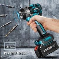 Brushless Household Lithium Electric Driver Mini Driver Portable High Power High Torque Electric Wrench Handheld Drill