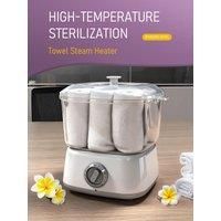 Towel Steamer Rapid Heating 9 Mini Wet Towels Hot Towel Warmer for Facials Portable Mini Towel Warmer for Bathroom, Spa, Salon